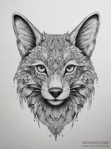 Tattoo sketch a symbolic animal, artistic tat... - эскиз тату (№1757629064_0, 11.09.2025 22:17) — Tatufoto.com