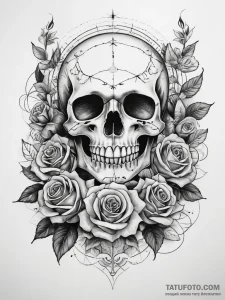 Tattoo sketch edge, artistic tattoo sketch, c... - эскиз тату (№1757630612_0, 11.09.2025 22:43) — Tatufoto.com