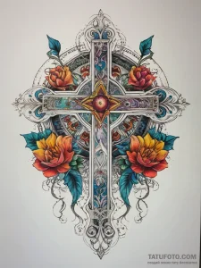 Tattoo sketch divine light, tattoo sketch des... - эскиз тату (№1757634289_0, 11.09.2025 23:44) — Tatufoto.com