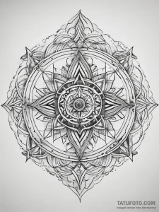 Tattoo sketch holy land, tattoo drawing outli... - эскиз тату (№1757637568_0, 12.09.2025 00:39) — Tatufoto.com