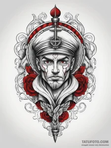 Tattoo sketch silver, ink illustration for ta... - эскиз тату (№1757638539_0, 12.09.2025 00:55) — Tatufoto.com