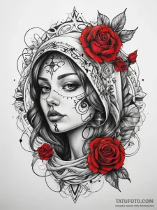 Tattoo sketch cosmic self, tattoo flash sheet... - эскиз тату (№1757638732_0, 12.09.2025 00:58) — Tatufoto.com