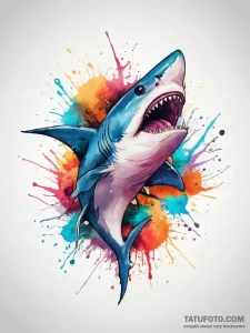 Tattoo sketch shark tattoo, tattoo line art,... - эскиз тату (№1757639122_0, 12.09.2025 01:05) — Tatufoto.com
