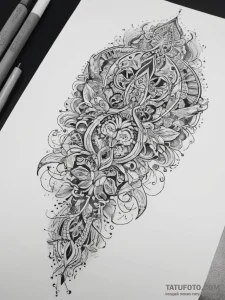 Tattoo sketch molly, concept art for tattoo,... - эскиз тату (№1757645157_0, 12.09.2025 02:45) — Tatufoto.com