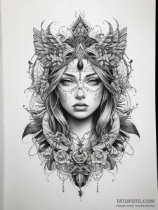 Tattoo sketch road - эскиз тату (№1757651656_0, 12.09.2025 04:34) — Tatufoto.com