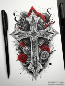 Tattoo sketch divine character, tattoo sketch... - эскиз тату (№1757652429_0, 12.09.2025 04:47) — Tatufoto.com