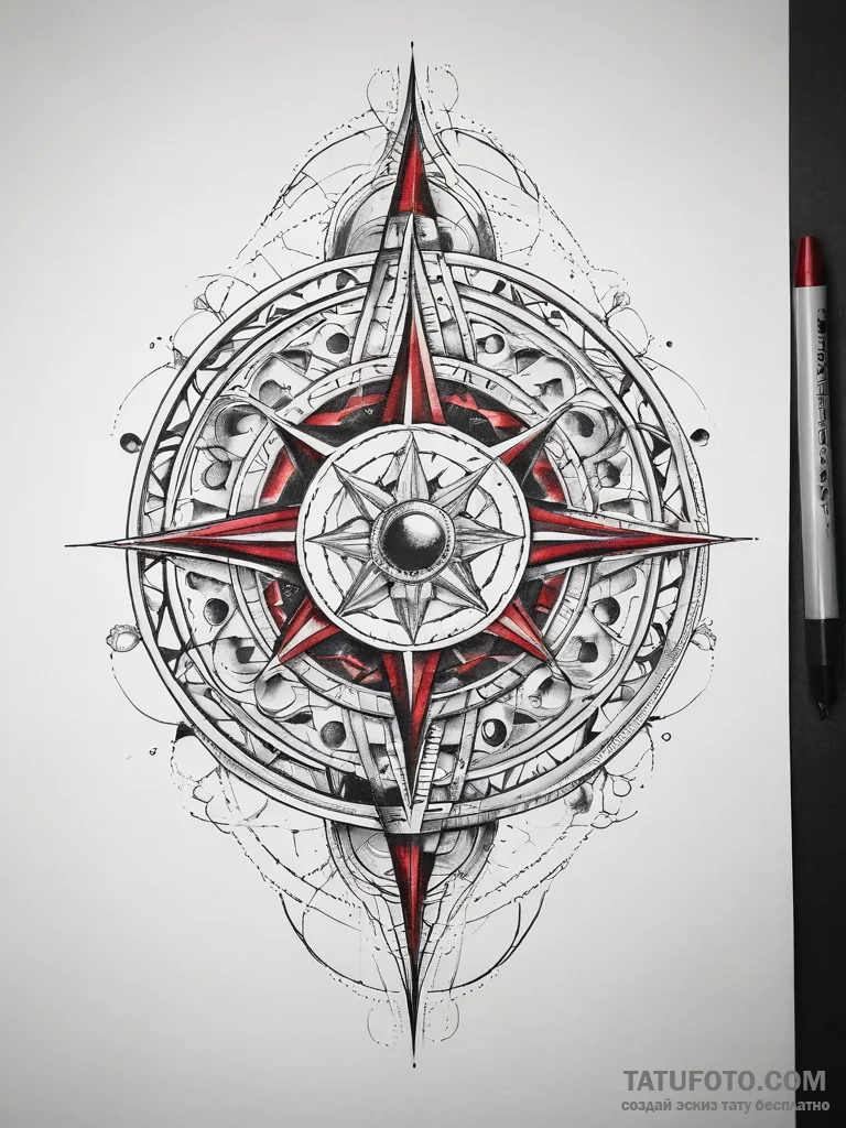 Tattoo sketch cosmic dimension, concept art f... - эскиз тату (№1757654362_0, 12.09.2025 05:19) — Tatufoto.com