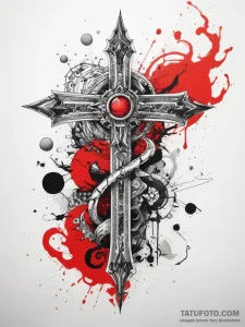 Tattoo sketch cosmic fable, concept art for t... - эскиз тату (№1757657061_0, 12.09.2025 06:04) — Tatufoto.com