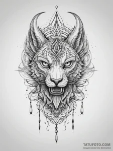 Tattoo sketch ra, tattoo line art, soft whip... - эскиз тату (№1757658606_0, 12.09.2025 06:30) — Tatufoto.com