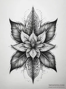 Tattoo sketch basil, tattoo flash sheet desig... - эскиз тату (№1757661911_0, 12.09.2025 07:25) — Tatufoto.com