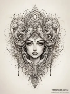 Tattoo sketch watercolor абстрактные пятна, t... - эскиз тату (№1757663081_0, 12.09.2025 07:44) — Tatufoto.com