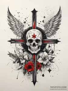 Tattoo sketch cosmic identity, tattoo flash s... - эскиз тату (№1757663276_0, 12.09.2025 07:47) — Tatufoto.com
