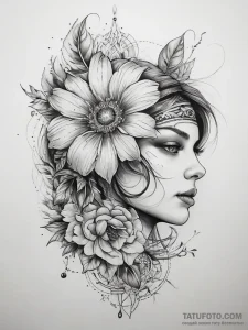 Tattoo sketch journey - эскиз тату (№1757670490_0, 12.09.2025 09:48) — Tatufoto.com