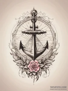 Tattoo sketch pink, concept art for tattoo, r... - эскиз тату (№1757672050_0, 12.09.2025 10:14) — Tatufoto.com