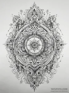 Tattoo sketch love wins, concept art for tatt... - эскиз тату (№1757678280_0, 12.09.2025 11:58) — Tatufoto.com