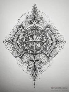Tattoo sketch eternal connection, concept art... - эскиз тату (№1757679056_0, 12.09.2025 12:10) — Tatufoto.com