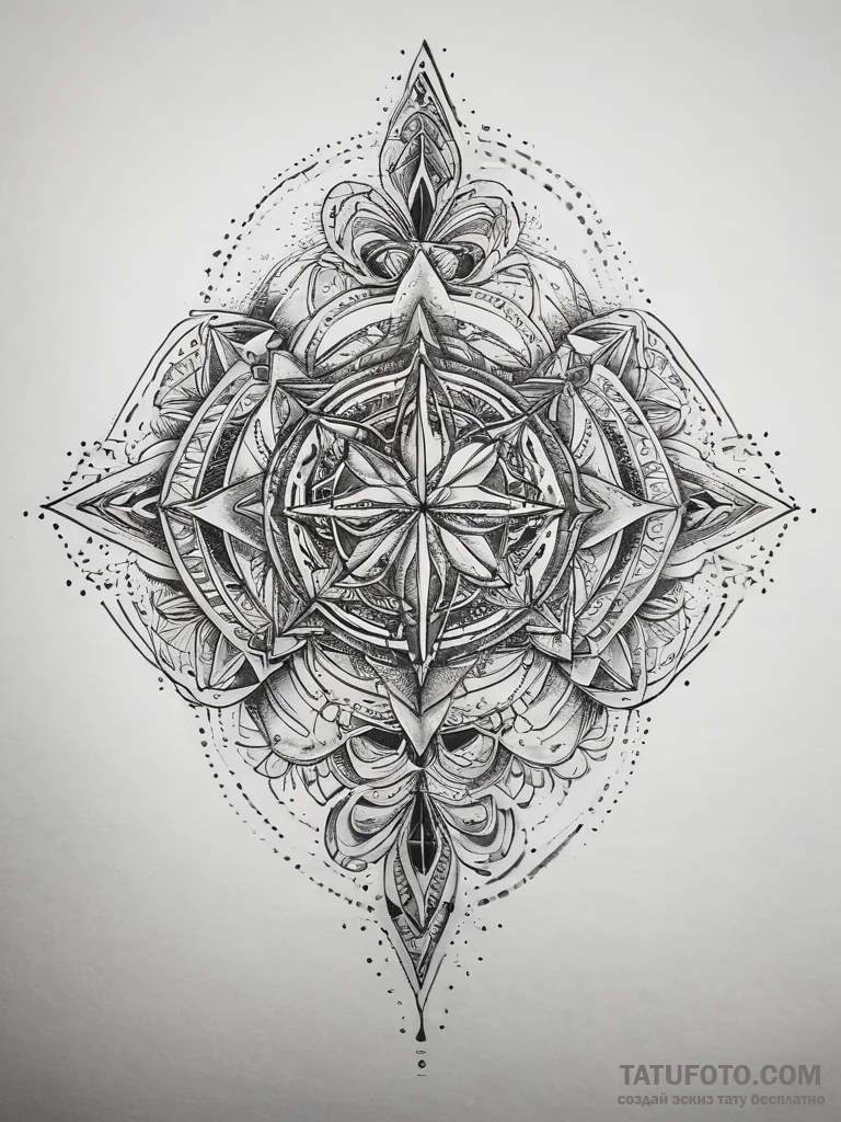 Tattoo sketch eternal connection, concept art... - эскиз тату (№1757679056_0, 12.09.2025 12:10) — Tatufoto.com
