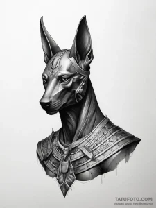 анубис - эскиз тату (№1757681656_0, 12.09.2025 12:54) — Tatufoto.com