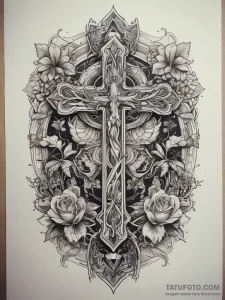 Tattoo sketch puzzle, concept art for tattoo,... - эскиз тату (№1757682368_0, 12.09.2025 13:06) — Tatufoto.com