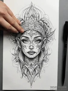 Skilled trades, tattoo drawing outline, linew... - эскиз тату (№1757684978_0, 12.09.2025 13:49) — Tatufoto.com