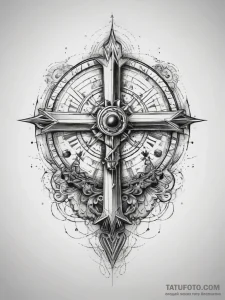Tattoo sketch cosmic dimension, ink illustrat... - эскиз тату (№1757691103_0, 12.09.2025 15:31) — Tatufoto.com