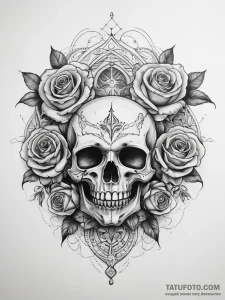 Tattoo sketch cosmic fable, artistic tattoo s... - эскиз тату (№1757693638_0, 12.09.2025 16:13) — Tatufoto.com