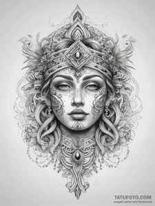 Tattoo sketch holy narrative, tattoo sketch d... - эскиз тату (№1757696166_0, 12.09.2025 16:56) — Tatufoto.com