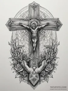 Tattoo sketch hands with a tombstone, tattoo... - эскиз тату (№1757698911_0, 12.09.2025 17:41) — Tatufoto.com
