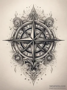 Tattoo sketch cosmic universe, artistic tatto... - эскиз тату (№1757706983_0, 12.09.2025 19:56) — Tatufoto.com