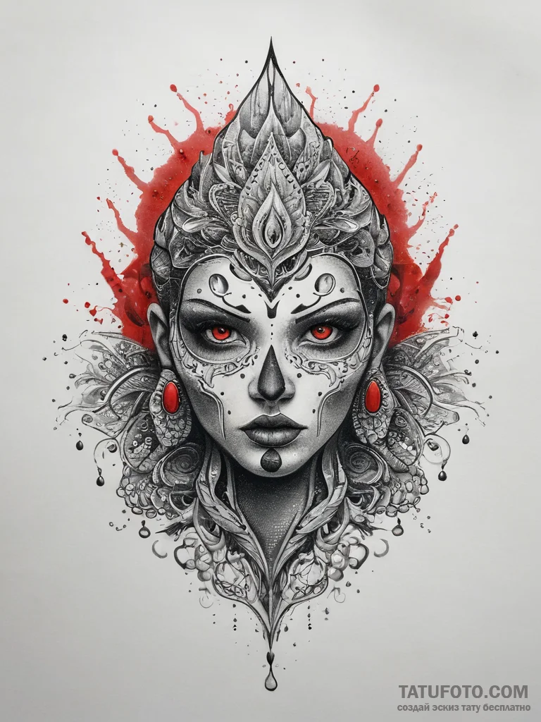 Tattoo sketch water, tattoo sketch design, re... - эскиз тату (№1757707766_0, 12.09.2025 20:09) — Tatufoto.com