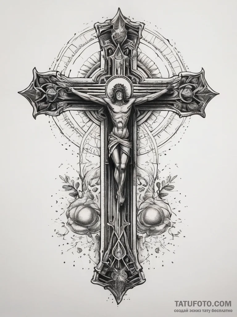 Tattoo sketch cosmic entity, artistic tattoo... - эскиз тату (№1757708569_0, 12.09.2025 20:22) — Tatufoto.com