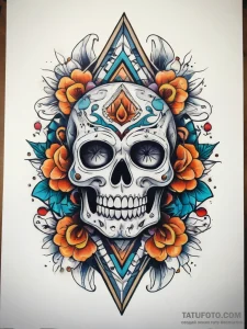 Tattoo sketch узор на бедре, tattoo flash she… — эскиз тату (№1757709936_0, 12.09.2025 20:45) — Tatufoto.com