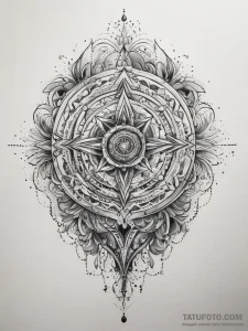 Tattoo sketch cosmic tale, artistic tattoo sk… — эскиз тату (№1757715181_0, 12.09.2025 22:13) — Tatufoto.com