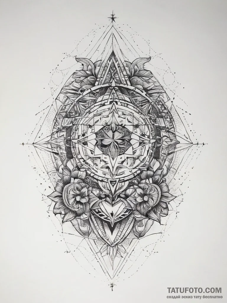 Tattoo sketch cosmic identity, tattoo line ar... - эскиз тату (№1757715781_0, 12.09.2025 22:23) — Tatufoto.com