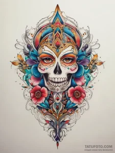 Tattoo sketch gold, artistic tattoo sketch, v… — эскиз тату (№1757715980_0, 12.09.2025 22:26) — Tatufoto.com