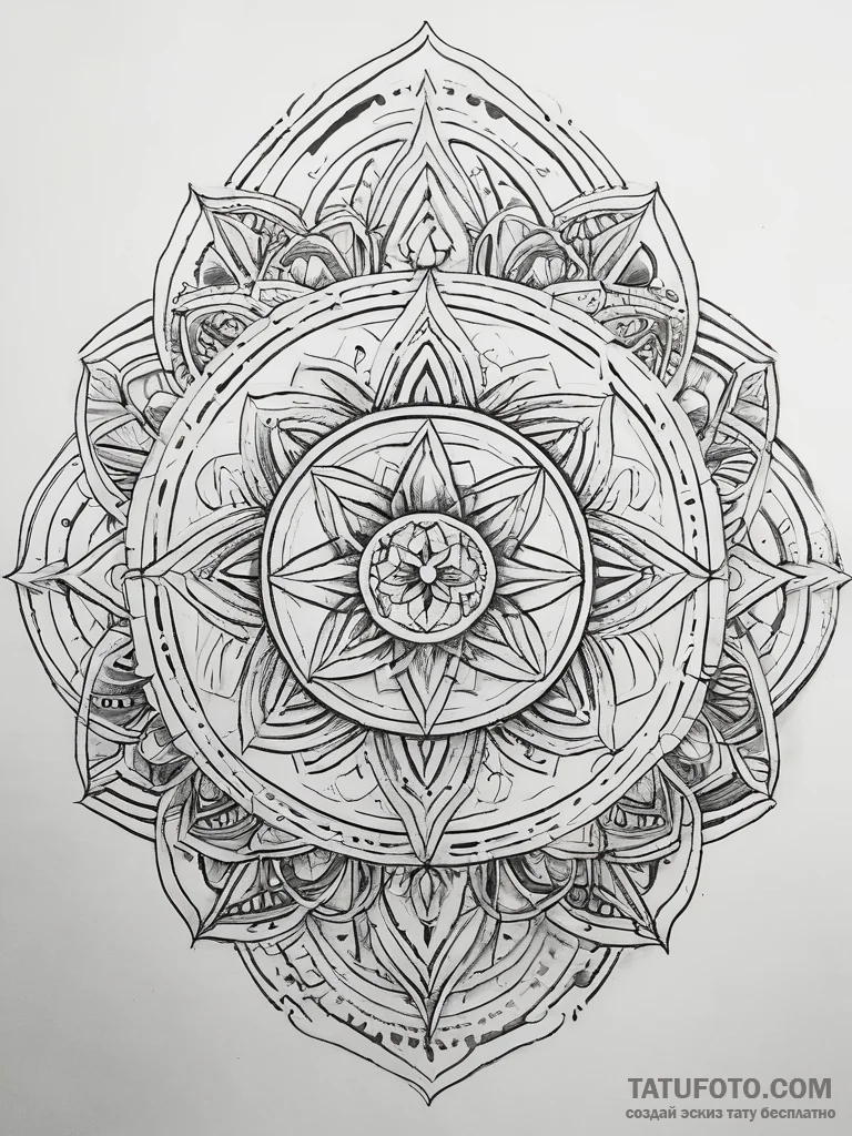 Tattoo sketch cosmic identity, tattoo sketch... - эскиз тату (№1757717344_0, 12.09.2025 22:49) — Tatufoto.com