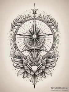 Tattoo sketch cosmic beginning, tattoo line a... - эскиз тату (№1757719102_0, 12.09.2025 23:18) — Tatufoto.com