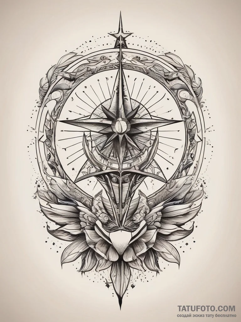 Tattoo sketch cosmic beginning, tattoo line a... - эскиз тату (№1757719102_0, 12.09.2025 23:18) — Tatufoto.com