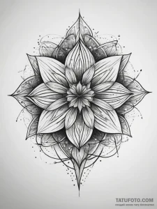 Tattoo sketch cosmos, ink illustration for ta... - эскиз тату (№1757720482_0, 12.09.2025 23:41) — Tatufoto.com
