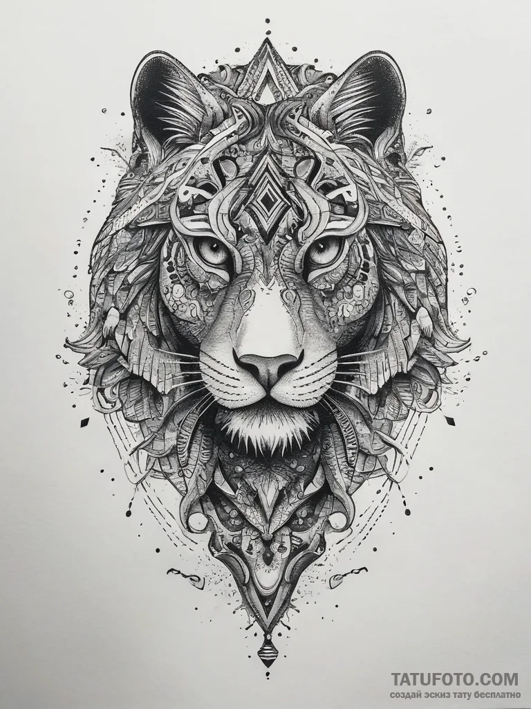 Tattoo sketch sand, ink illustration for tatt... - эскиз тату (№1757722057_0, 13.09.2025 00:07) — Tatufoto.com