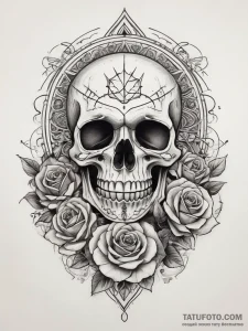 Tattoo sketch blessed representation, tattoo... - эскиз тату (№1757727175_0, 13.09.2025 01:32) — Tatufoto.com
