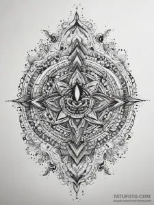 Tattoo sketch spiritual soil, tattoo line art... - эскиз тату (№1757770738_0, 13.09.2025 13:38) — Tatufoto.com