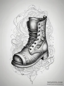 Tattoo sketch cobbler leather and thread - эскиз тату (№1757772868_0, 13.09.2025 14:14) — Tatufoto.com