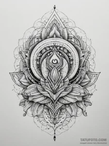Tattoo sketch geoduck, tattoo line art, on a... - эскиз тату (№1757776230_0, 13.09.2025 15:10) — Tatufoto.com