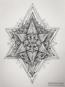 Tattoo sketch tom and jerry with a star, tatt... - эскиз тату (№1757777606_0, 13.09.2025 15:33) — Tatufoto.com