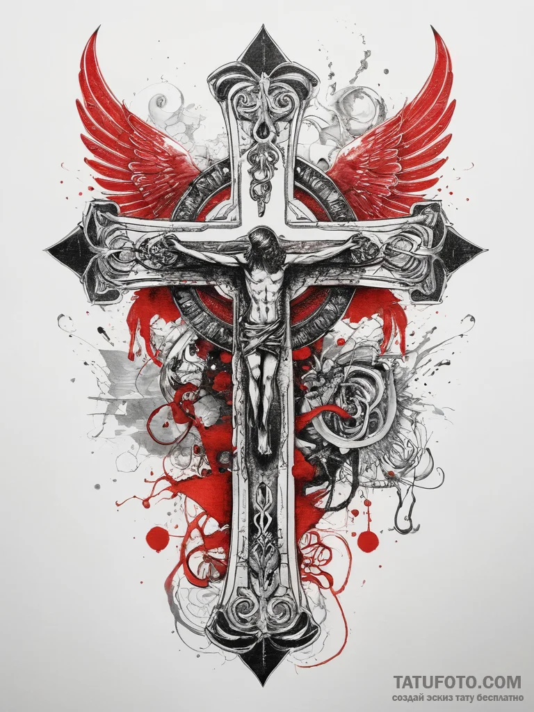 Tattoo sketch divine sound, ink illustration... - эскиз тату (№1757781548_0, 13.09.2025 16:39) — Tatufoto.com