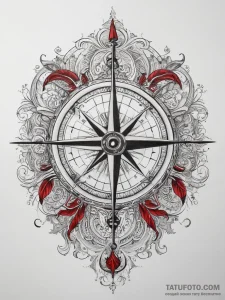 Tattoo sketch jack sparrow compass, artistic... - эскиз тату (№1757782149_0, 13.09.2025 16:49) — Tatufoto.com
