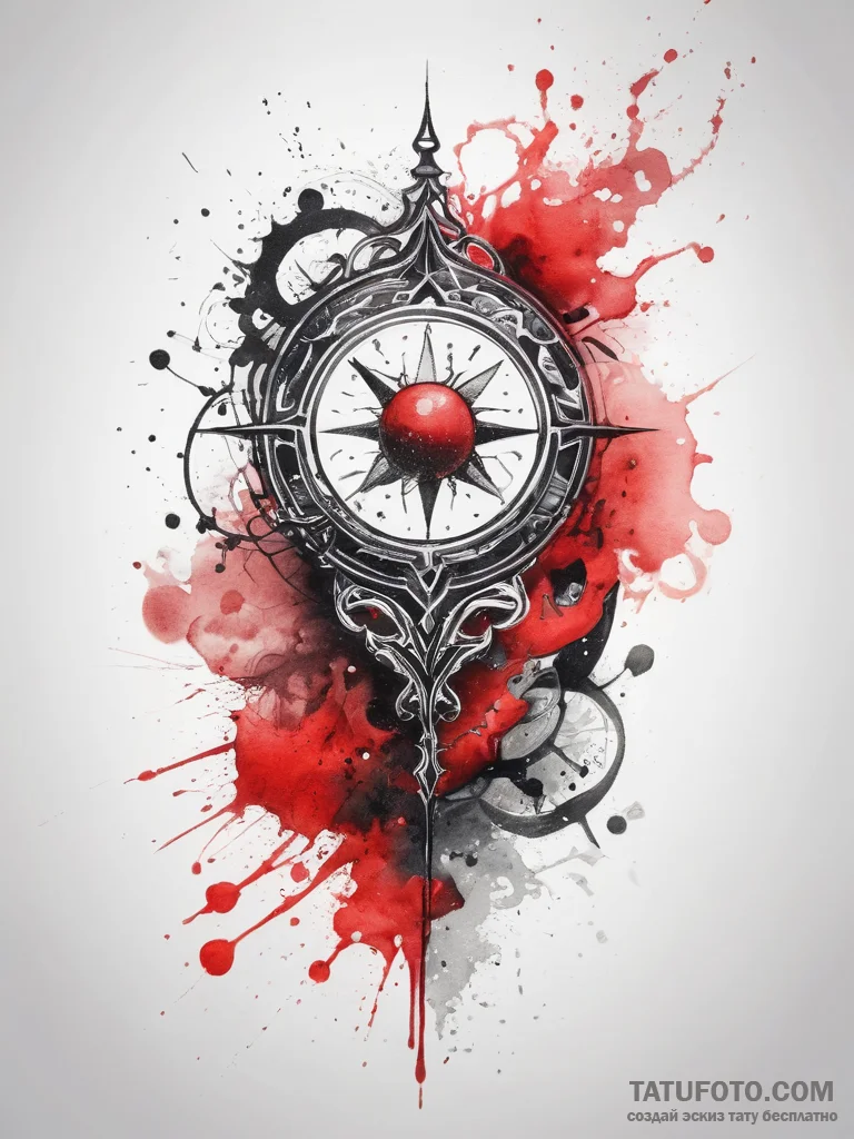 Tattoo sketch cosmic land, artistic tattoo sk... - эскиз тату (№1757786488_0, 13.09.2025 18:01) — Tatufoto.com