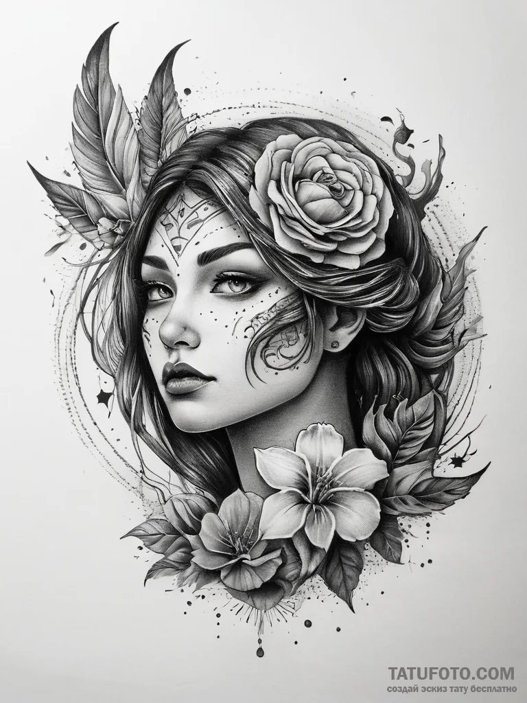 Tattoo sketch sky, tattoo flash sheet design,... - эскиз тату (№1757789235_0, 13.09.2025 18:47) — Tatufoto.com