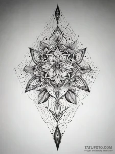 Tattoo sketch brown, artistic tattoo sketch,... - эскиз тату (№1757791028_0, 13.09.2025 19:17) — Tatufoto.com